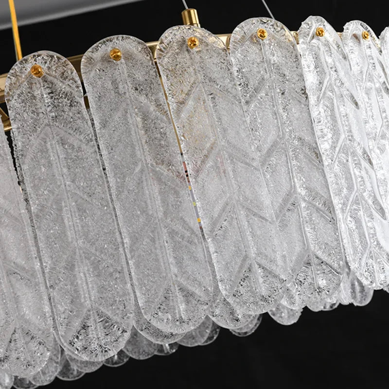 Afralia™ LED Crystal Chandelier for Living Room Dining Bedroom Kitchen