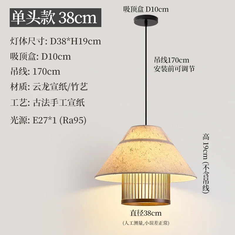 Afralia™ Three-Head Walnut Color Dining Table Lamp Fixture with LED Chandeliers