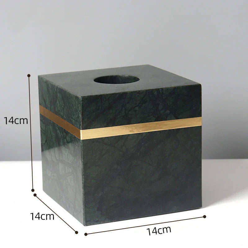 Afralia™ Luxury Gold Marble Bathroom Set with Accessories