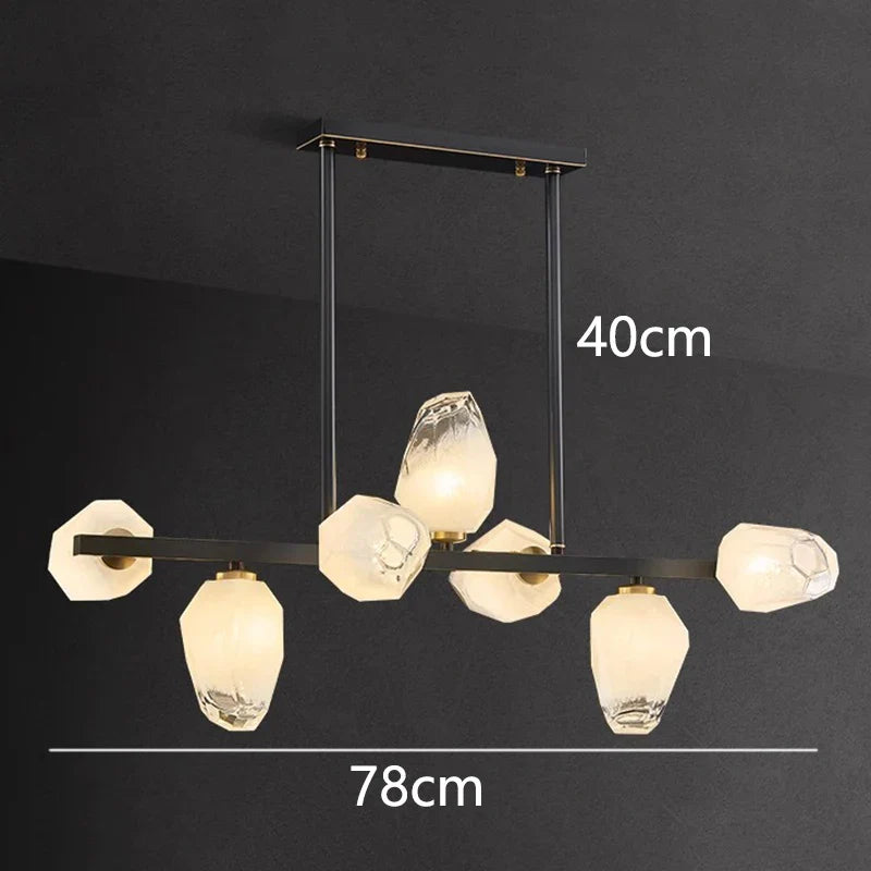 Afralia™ LED Pendant Light Chandeliers for Modern Home Decor Living Room Dining Room Lighting