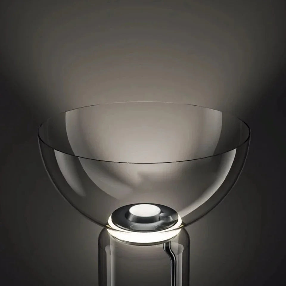 Afralia™ Nordic Glass LED Floor Lamp for Modern Indoor Decor