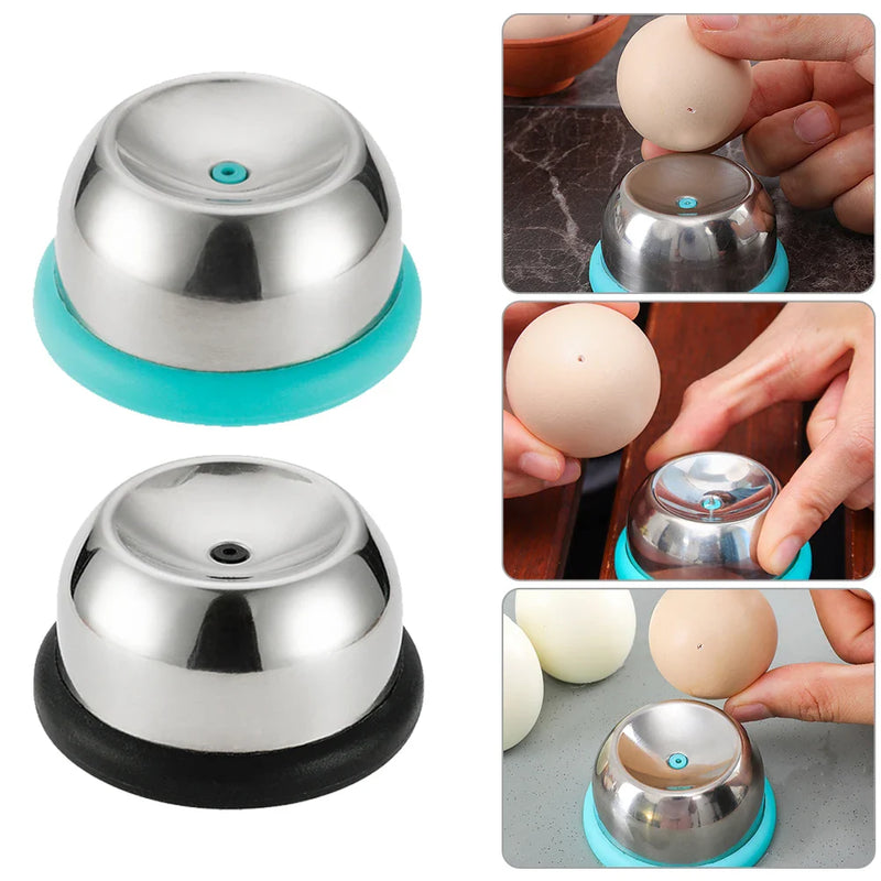 Afralia™ Stainless Steel Egg Piercer Hole Puncher Prickers Separator Kitchen Gadget