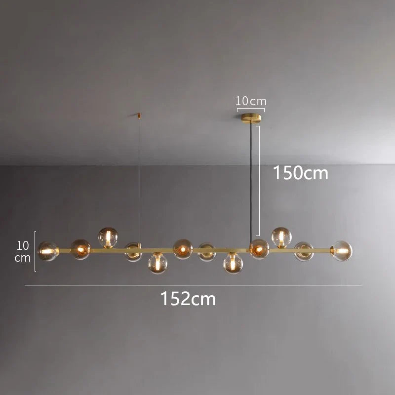 Afralia™ LED Pendant Chandeliers for Modern Living and Dining Room Lighting