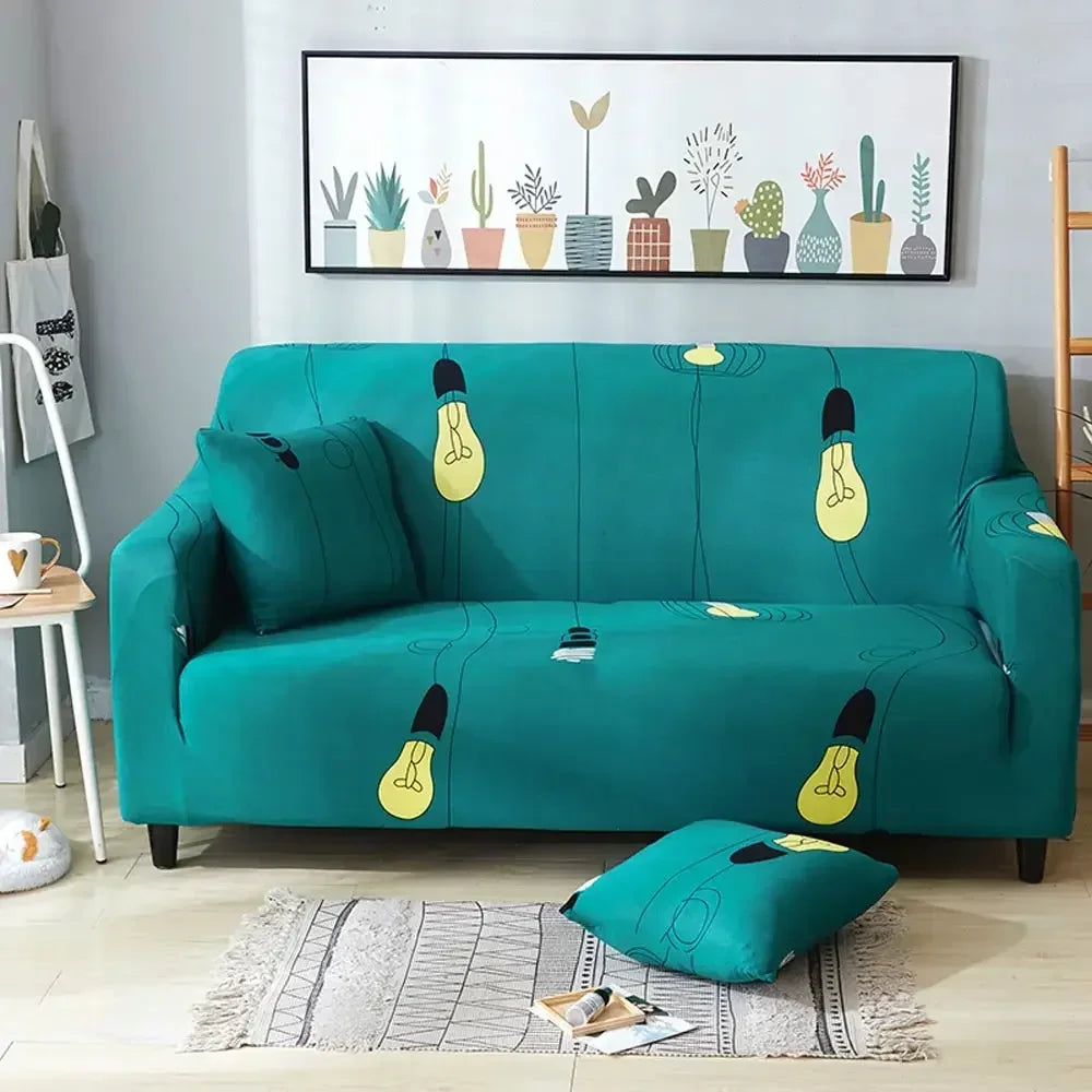Afralia™ Stretch Sofa Cover Slipcover Protector for Chair, Loveseat, L Shape Sofa