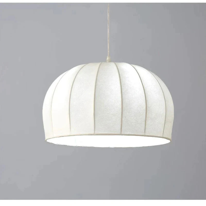 Afralia™ Elegant Silk Pendant Light for Dining Living Bedroom