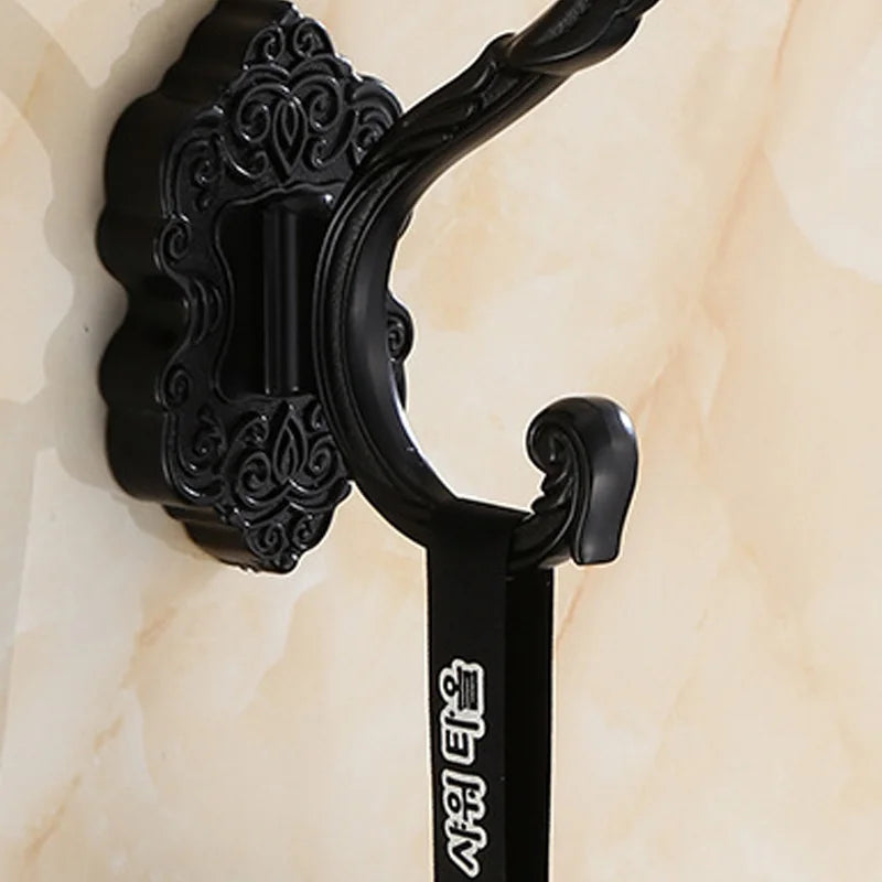 Afralia™ Antique Bronze Wall Hooks, Clothes Towel Coat Robe Metal Hanger Rack