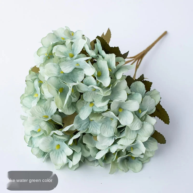 Afralia™ Hydrangea Branch Decor - High Quality Artificial Silk Flowers for Home Wedding Party