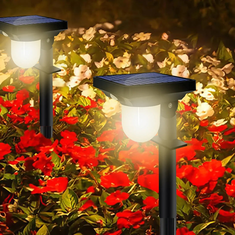 Afralia™ Solar Motion Sensor Outdoor Wall Light - Waterproof Garden Pathway Lamp