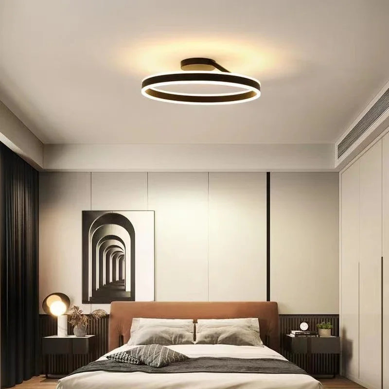 Afralia™ Modern LED Ceiling Light: Illuminate Your Space with Minimalist Elegance