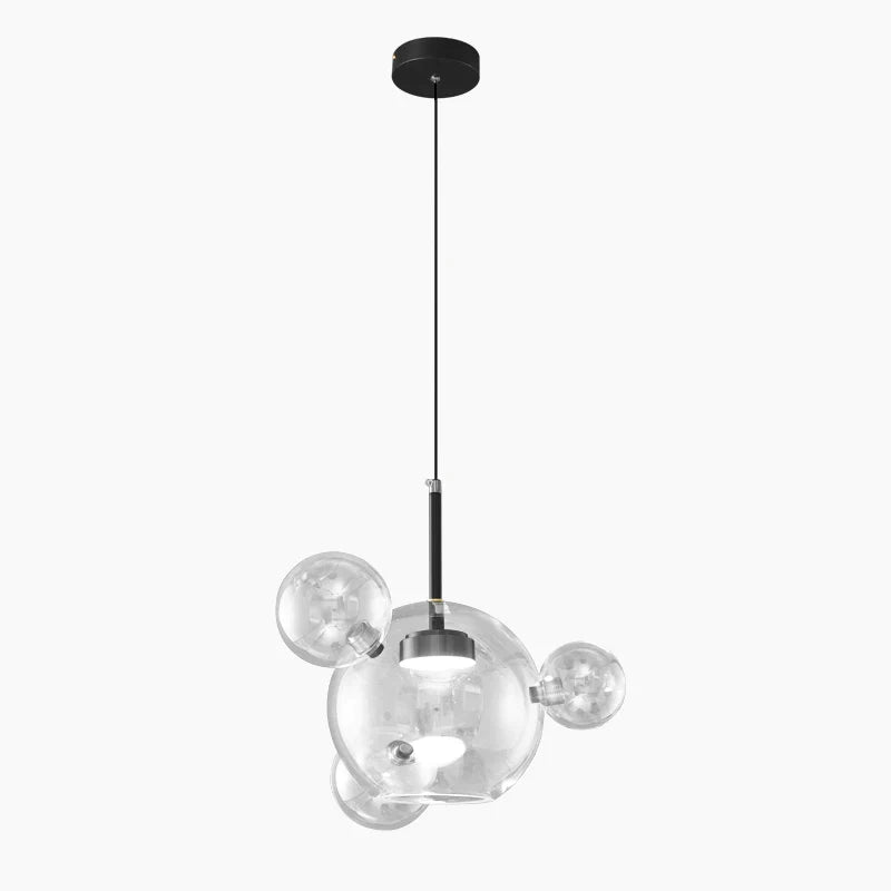 Afralia™ Modern Molecule Mickey Chandelier for Nordic Dining Living Room Bedroom