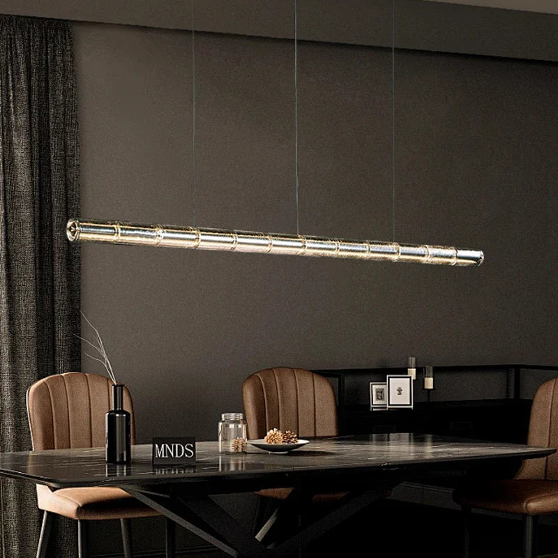 Afralia™ Glass Ceiling Pendant Light for Modern Dining Room Decor