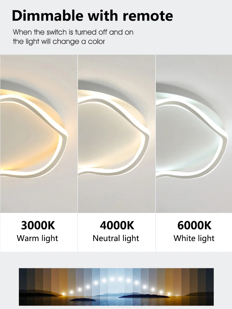 Afralia™ Bedroom Ceiling Lamps: Modern LED, Master Bedroom Minimalist, Ins Style