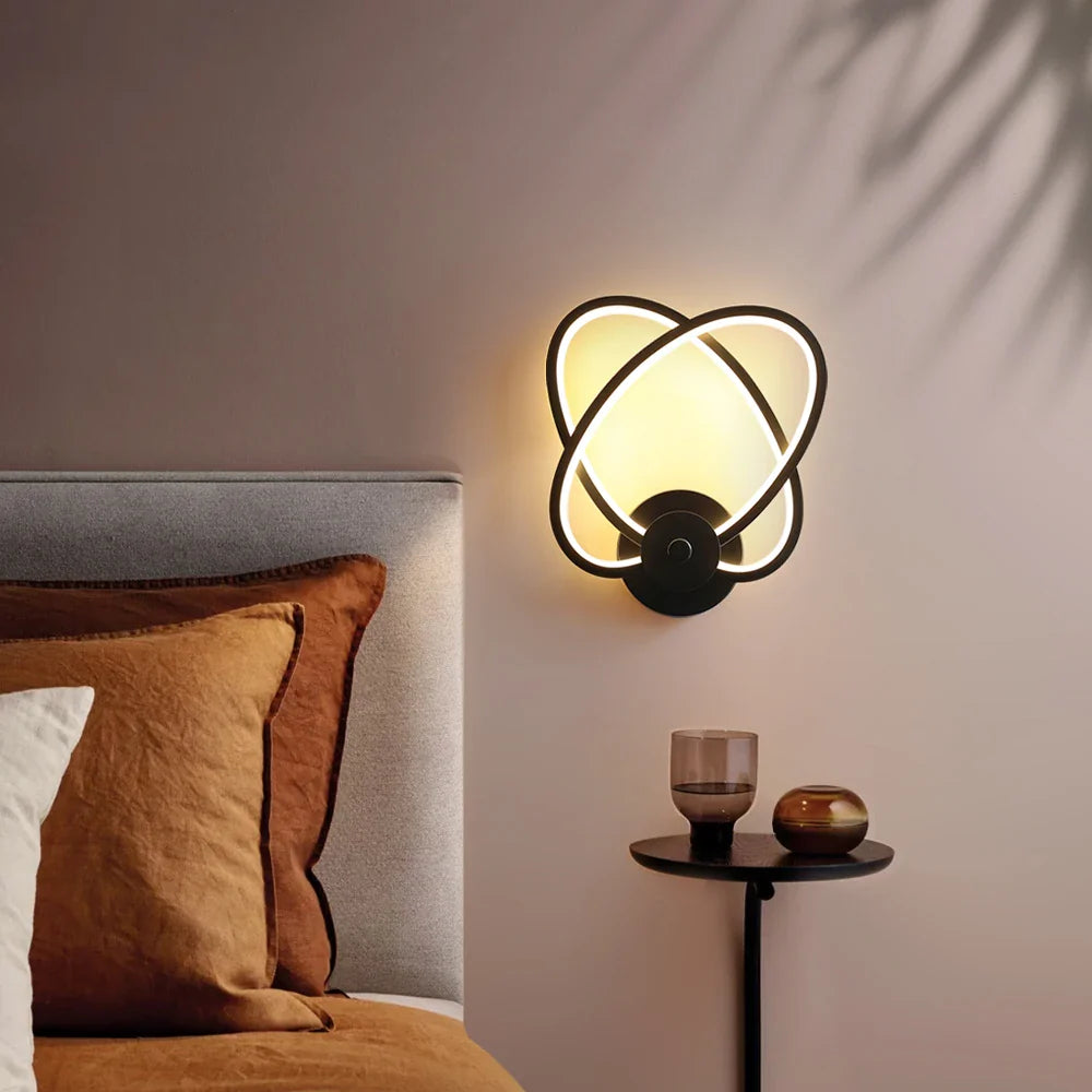 Afralia™ Modern Nordic LED Wall Lamp Sconce Light for Bedroom Living Room Aisle