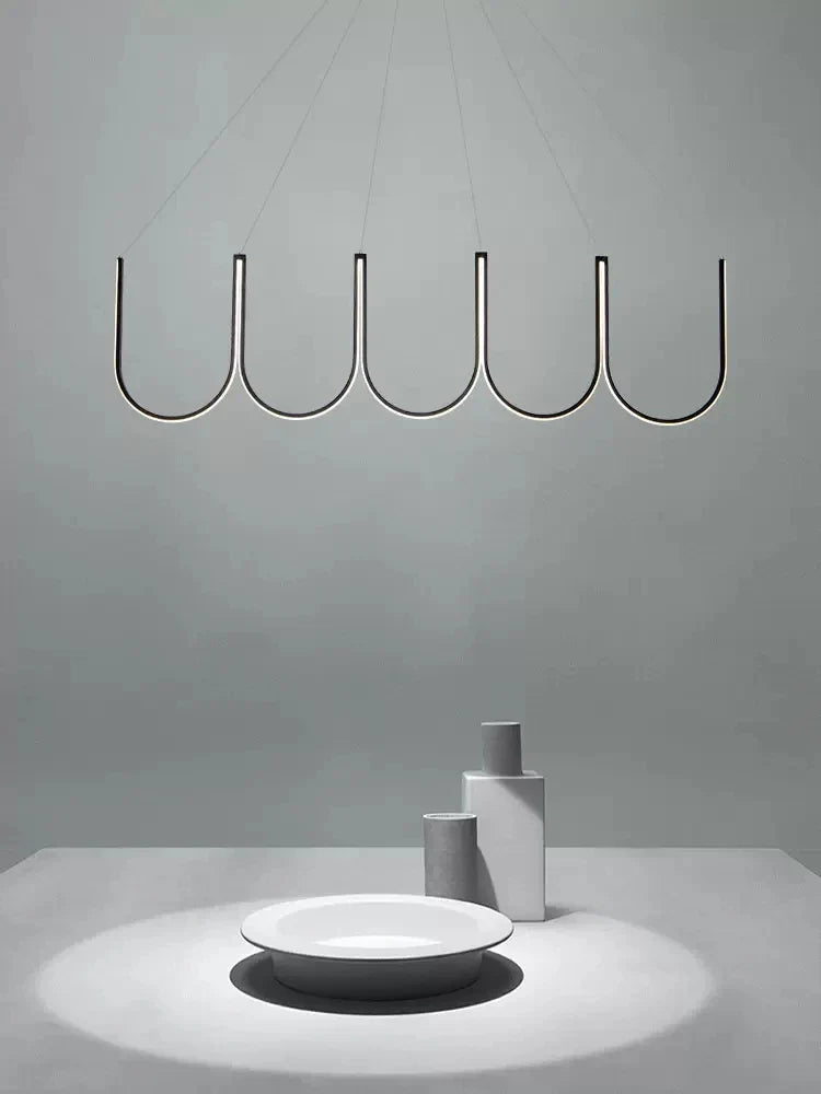 Afralia™ Modern Chandelier LED Pendant Light for Home Decor Living Room