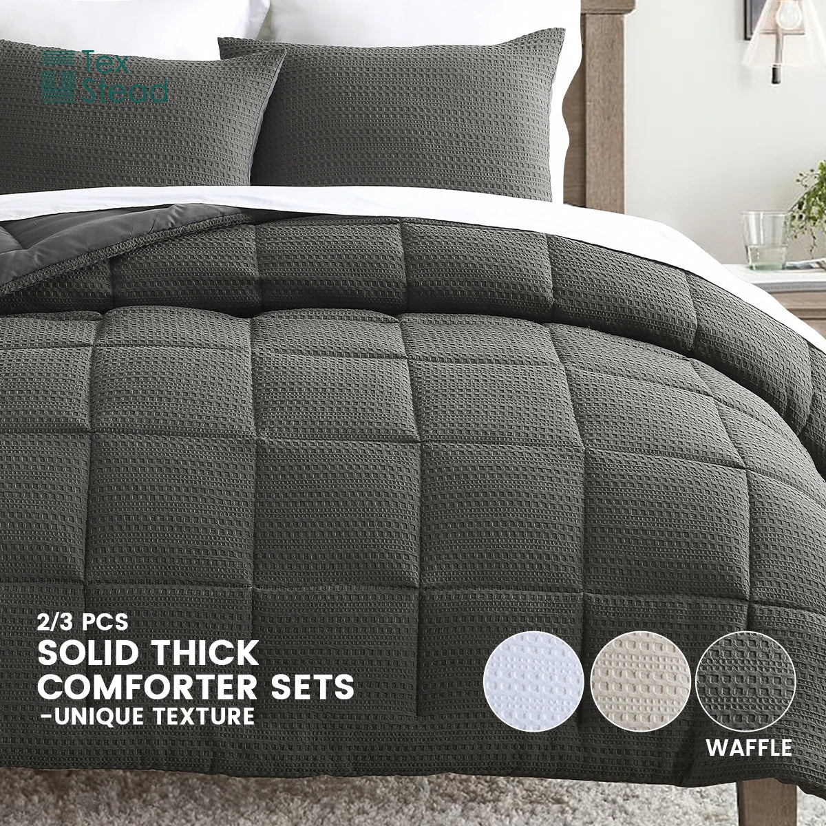 Afralia™ All Season Bed Comforter for Winter Warmth, Machine Washable