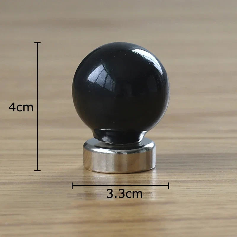 Afralia™ Ceramic Circle Wall Hooks Storage Shelves for Clothing and Hats