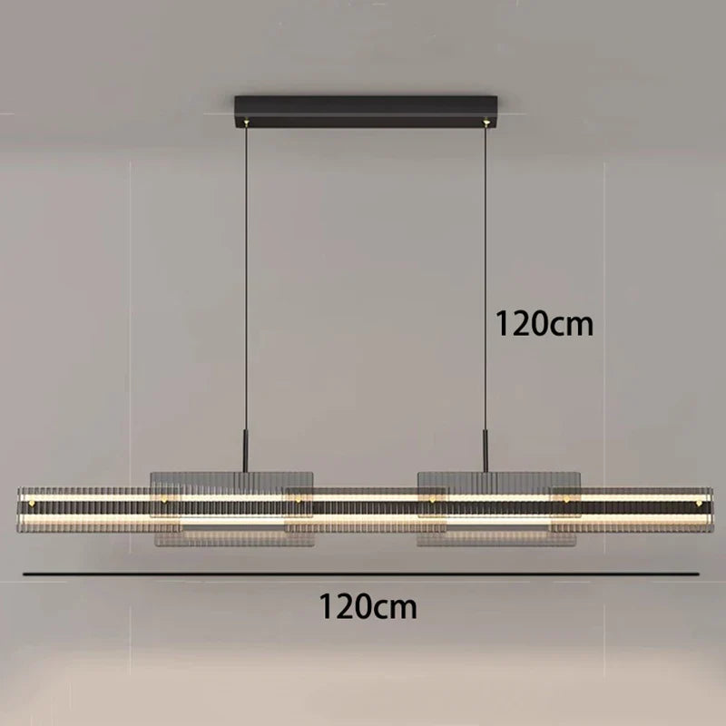Afralia™ Modern LED Pendant Chandeliers for Living Room and Dining Room