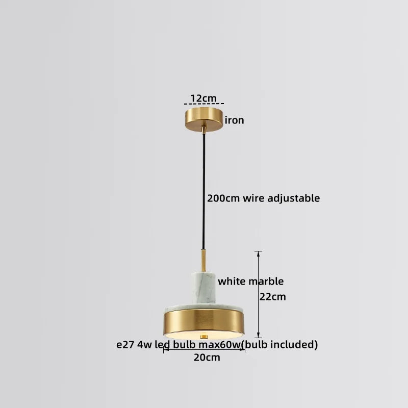 Afralia™ Nordic Golden Spherical LED Pendant Lamp for Modern Home Decor