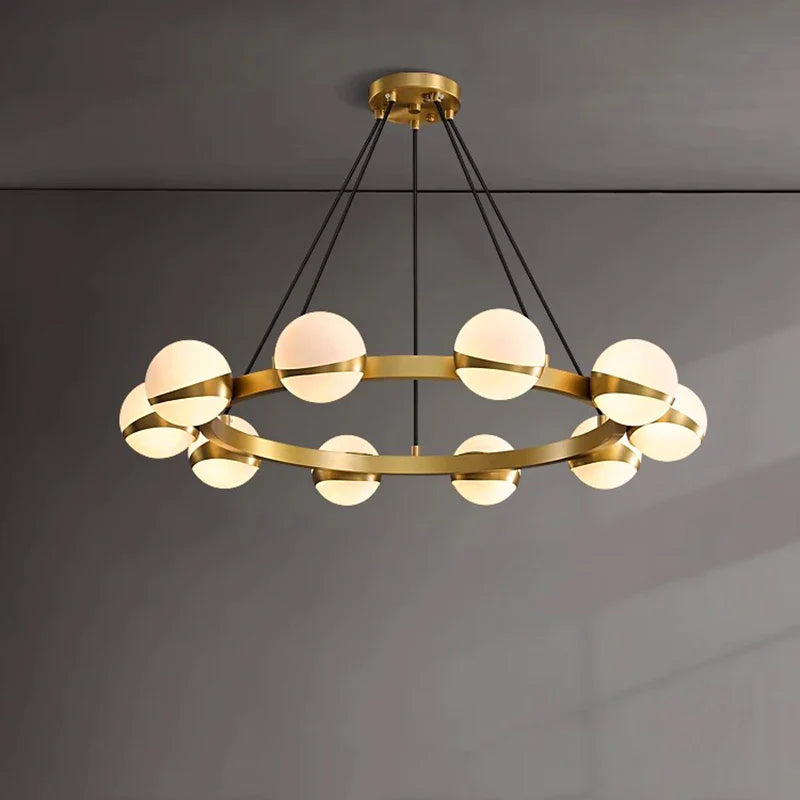 Afralia™ Modern LED Pendant Light Chandeliers for Living Room and Dining Room