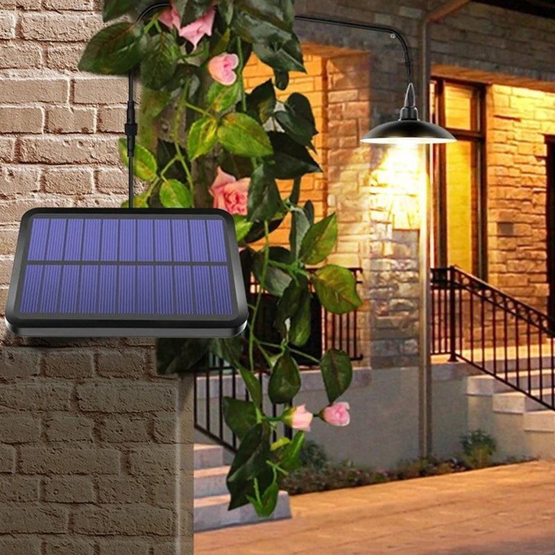 Afralia™ Solar Double-Head Chandelier Light with Remote Control