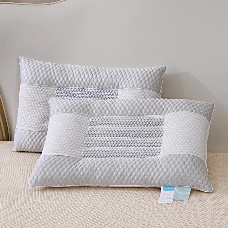 Afralia™ Silk Cassia Seed Cooling Pillow for Comfortable Sleep & Refreshing Coolness