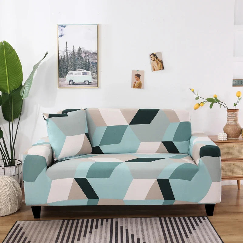 Afralia™ Stretch Sofa Cover Slipcover Print Seater Couch Protector