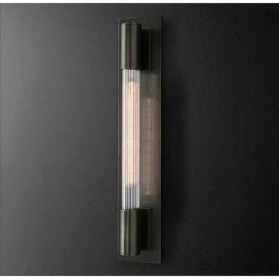 Afralia™ Luxury LED Wall Lamp: Copper/Chrome/Black Retro Decor Sconce