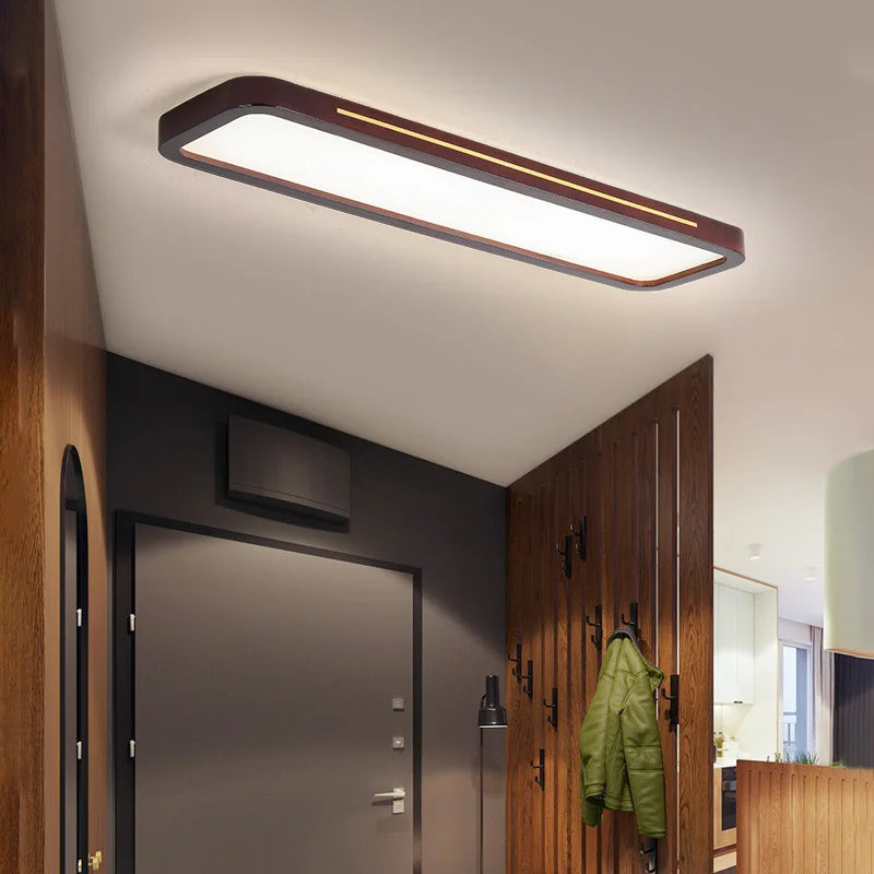 Afralia™ LED Ceiling Lights: Modern Nordic Kitchen Study Living Room Dimmable Remote Control