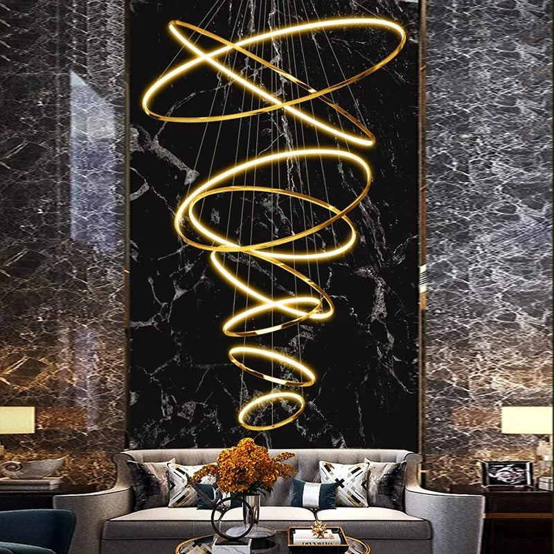 Afralia™ Nordic Dining Room Pendant Light Chandelier for Indoor Living Room Lighting