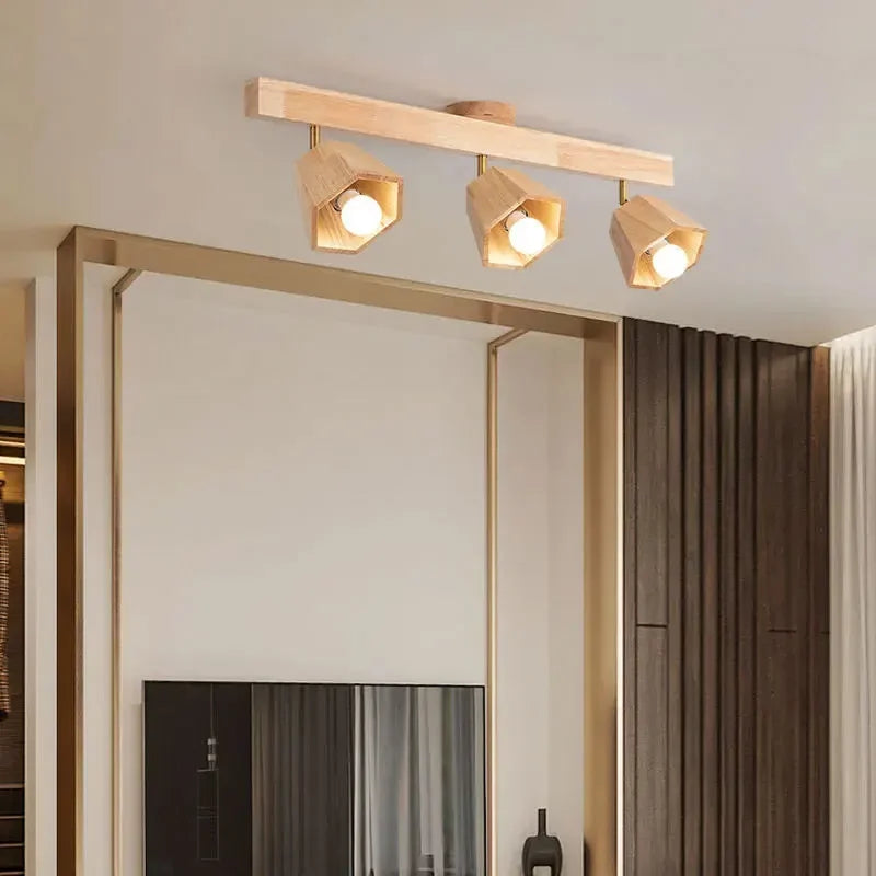 Afralia™ Modern LED Ceiling Chandelier with Spotlight for Aisle, Bedroom, Shop & Corridor