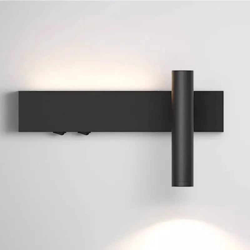 Afralia™ Rotating LED Wall Light for Bedroom, Stair, or Balcony