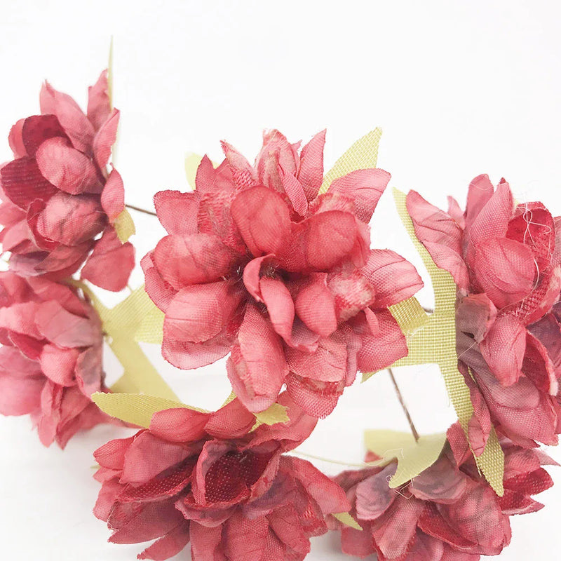 Afralia™ Silk Peony Home Christmas Decorative Flower Wall Garland for DIY Wedding Party