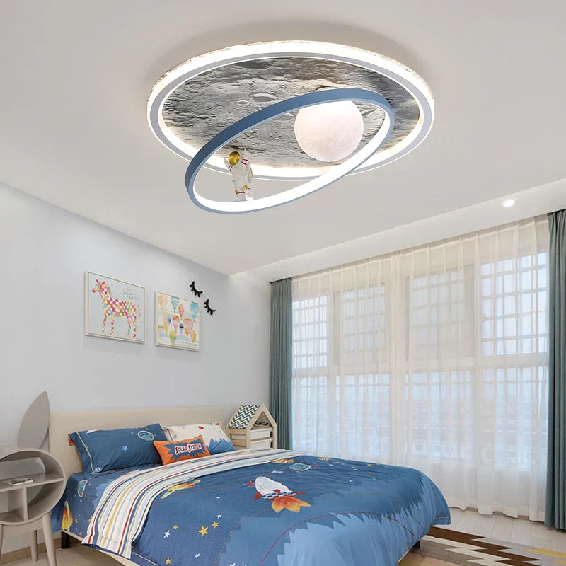 Afralia™ Moon LED Ceiling Lights Indoor Home Decor Lighting for Bedroom, Study, Kitchen