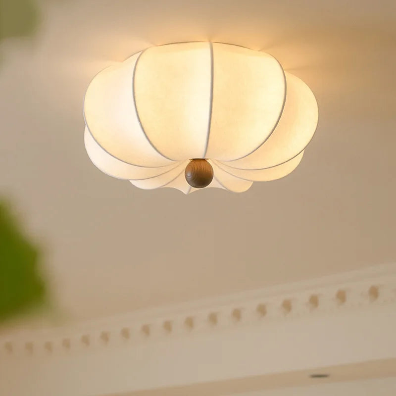 Afralia™ Retro Silk Pendant Light for Home Decor and Dining Room Lighting