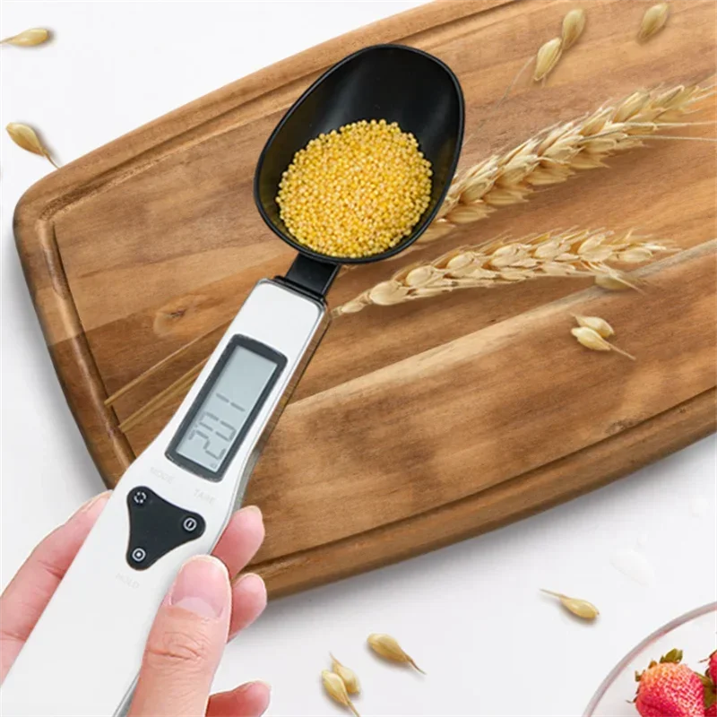 Afralia™ Digital Kitchen Spoon Scale | 500g Capacity | LCD Display