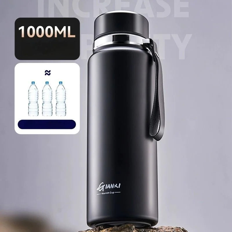 Afralia™ 24hr Cold Cup Stainless Steel Thermos - Large Capacity Travel Thermos