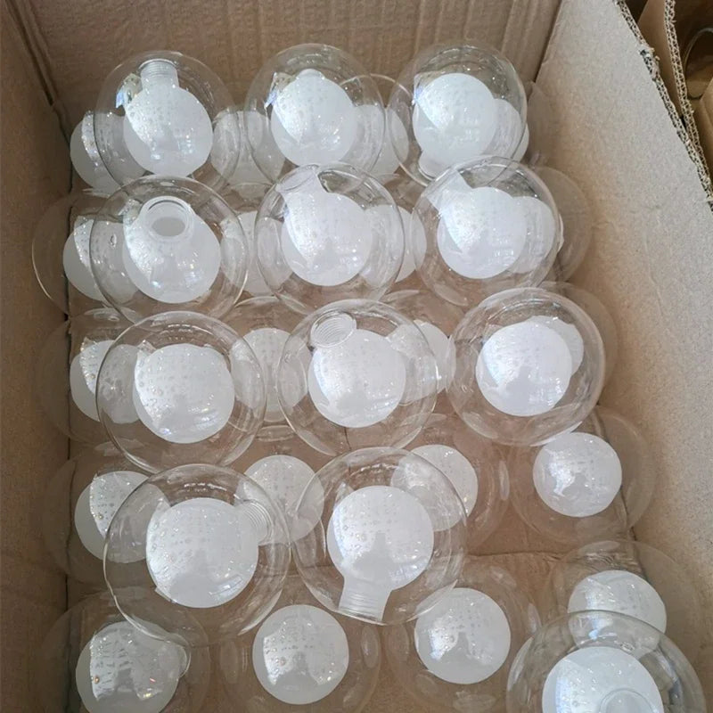 Afralia™ Transparent Frosted Magic Bean Glass Ball Pendant Light for Indoor Lamps