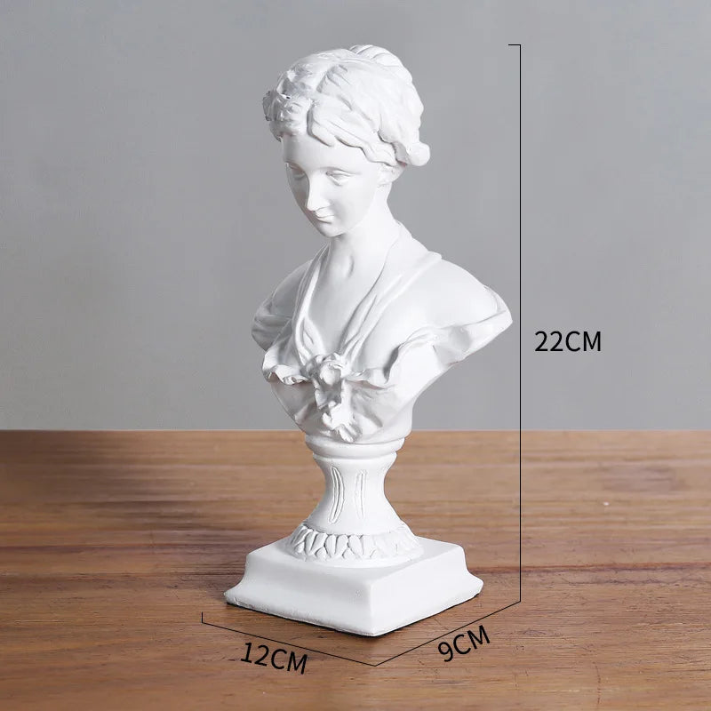 Resin Venus Figurine Goddess Statue for Home Decor by Afralia™