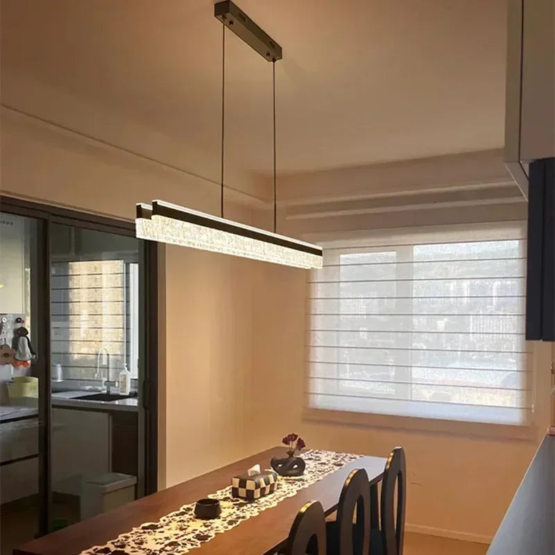 Afralia™ Nordic LED Pendant Chandelier for Home Decor, Living/Dining Room, Kitchen Bar