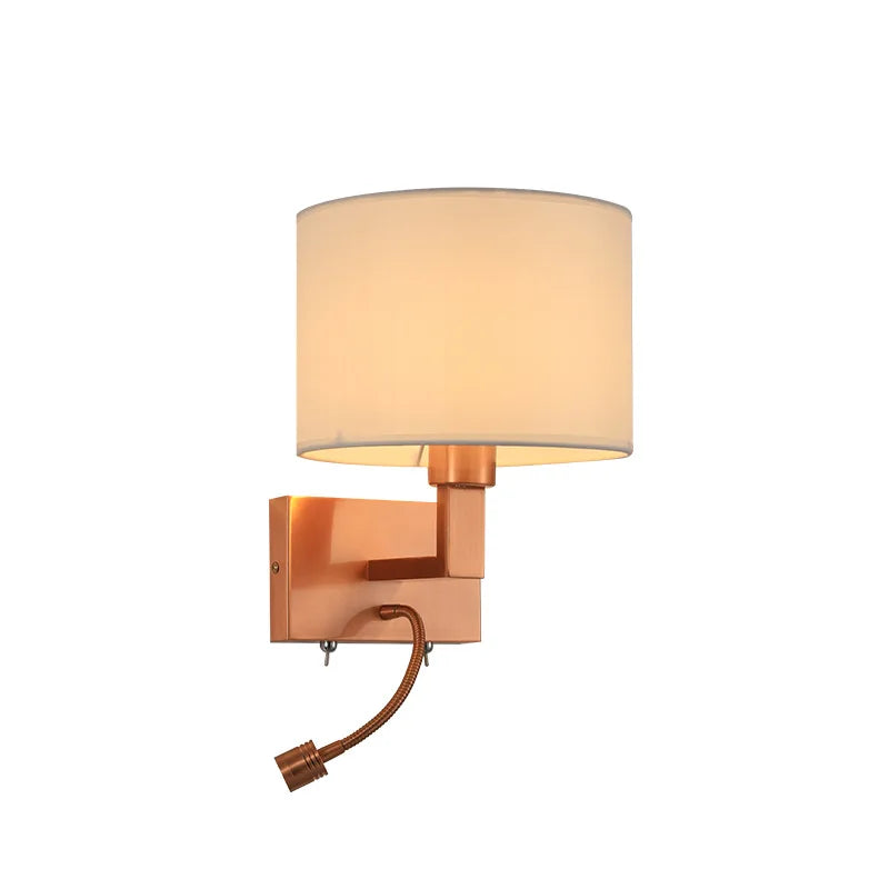 Afralia™ Rose Gold Bedside Lamp: Modern European Style for Bedroom, Living Room, and Corridor