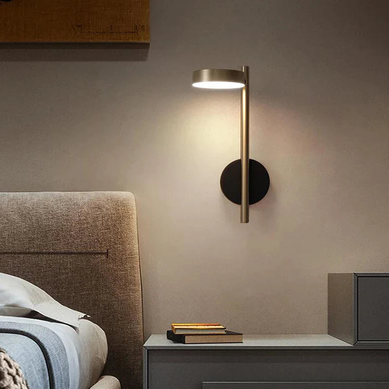 Nordic Rotating Wall Lamp for Aesthetic Spaces by Afralia™