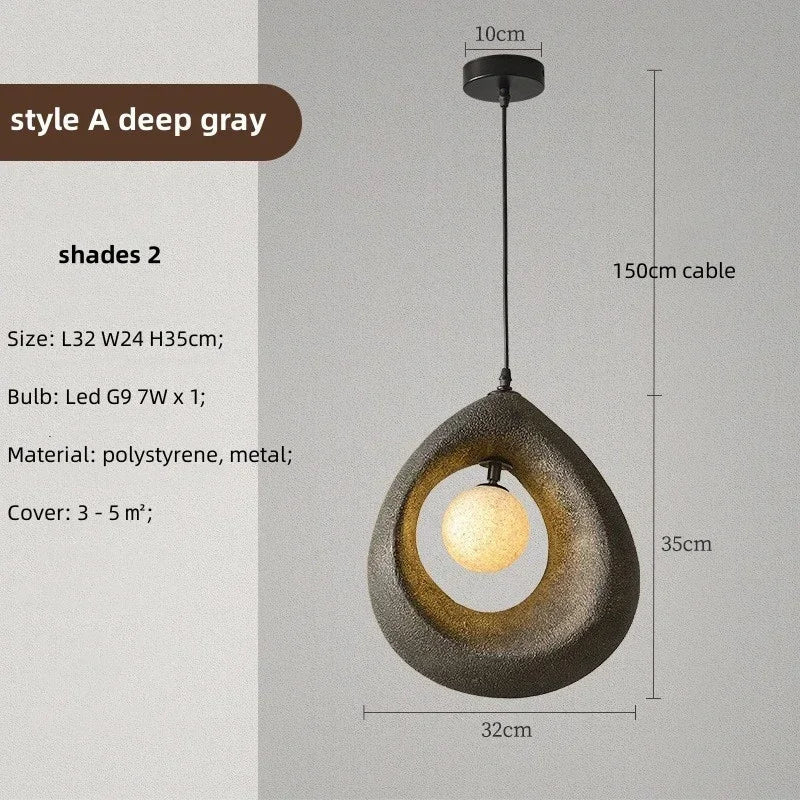 Afralia™ LED Pendant Chandelier for Dining Room Home Decor Lighting Fixture