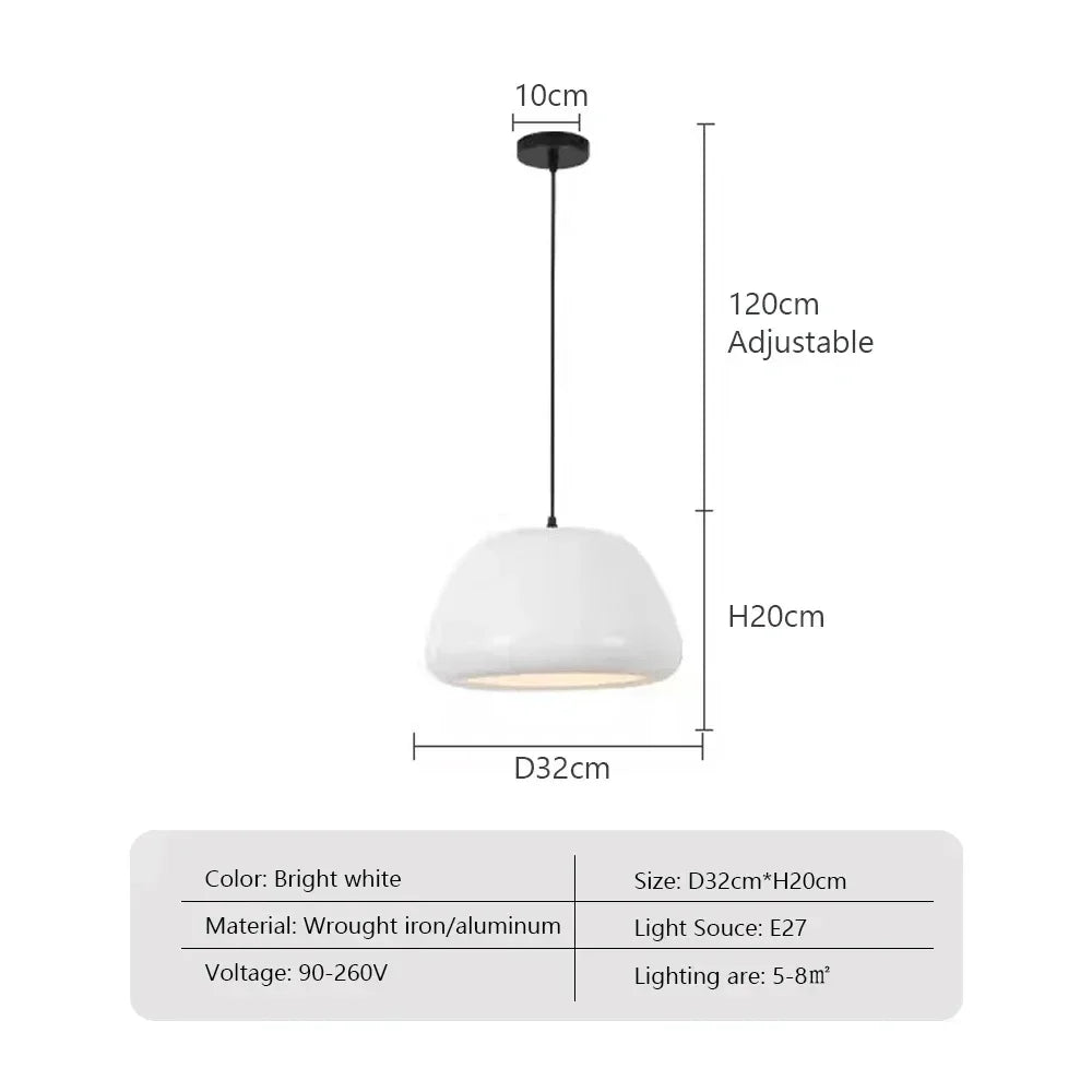 Afralia™ Nordic LED Macaron Pendant Light for Restaurant & Living Rooms