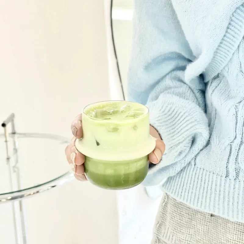 Afralia™ Cap Glass Cup: Versatile High Borosilicate Coffee Mug for Cappuccino, Wine, Cocktails