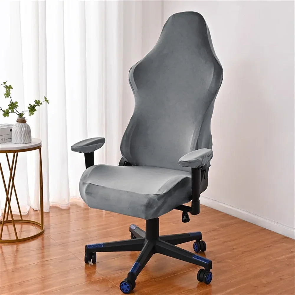 Afralia™ Velvet High Back Chair Cover: Stylish, Elastic, and Comfortable Seat Case