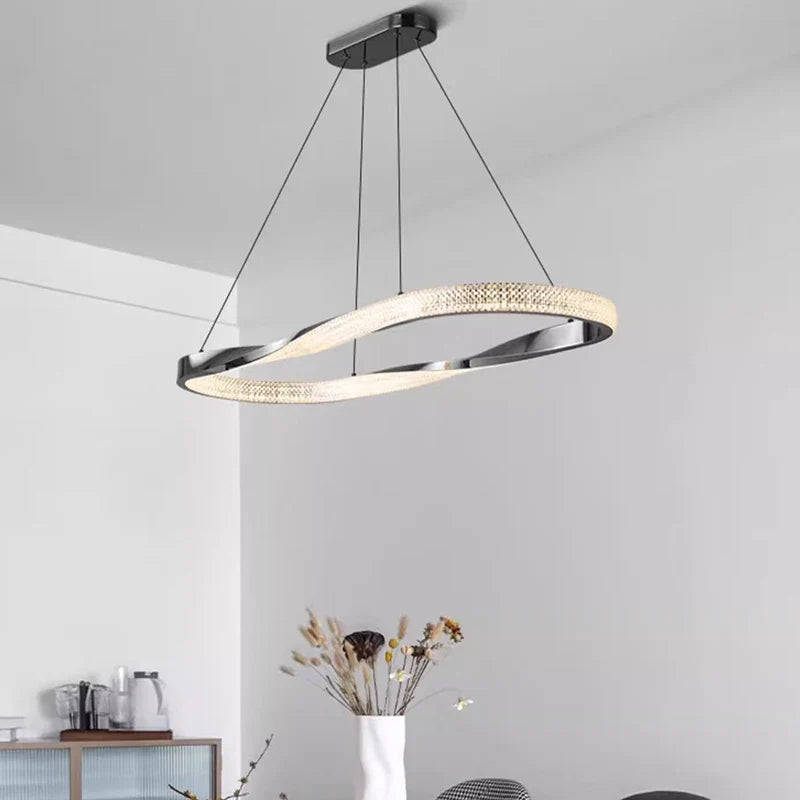 Afralia™ Modern LED Pendant Light Lamps | Chandeliers for Living and Dining Room