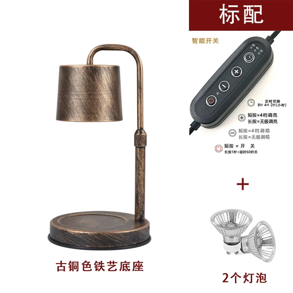 Afralia™ Romantic Atmosphere Aromatherapy Wax Lamp - High-end American Decorative Desk Lamp