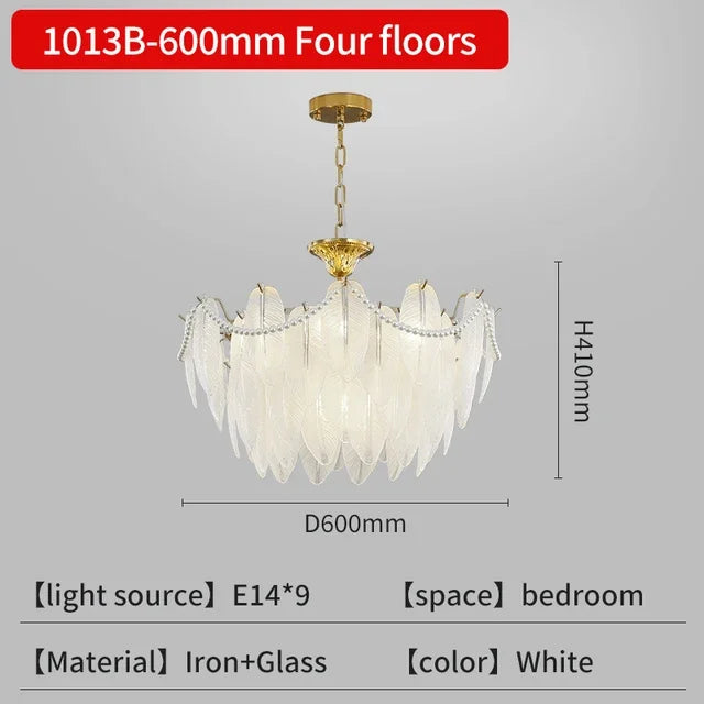 Afralia™ Crystal Feather Chandelier: Luxury Pendant for Home Decor & Designer Ceiling Fixture