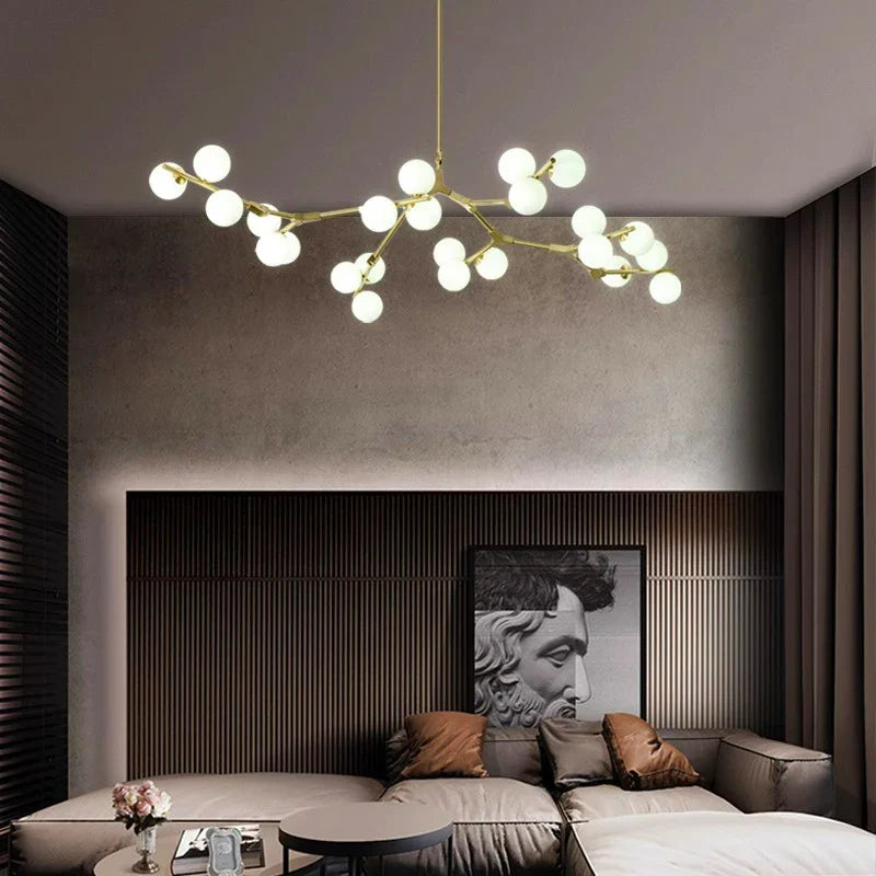 Afralia™ Modern LED Pendant Light Chandeliers for Living Room and Dining Room