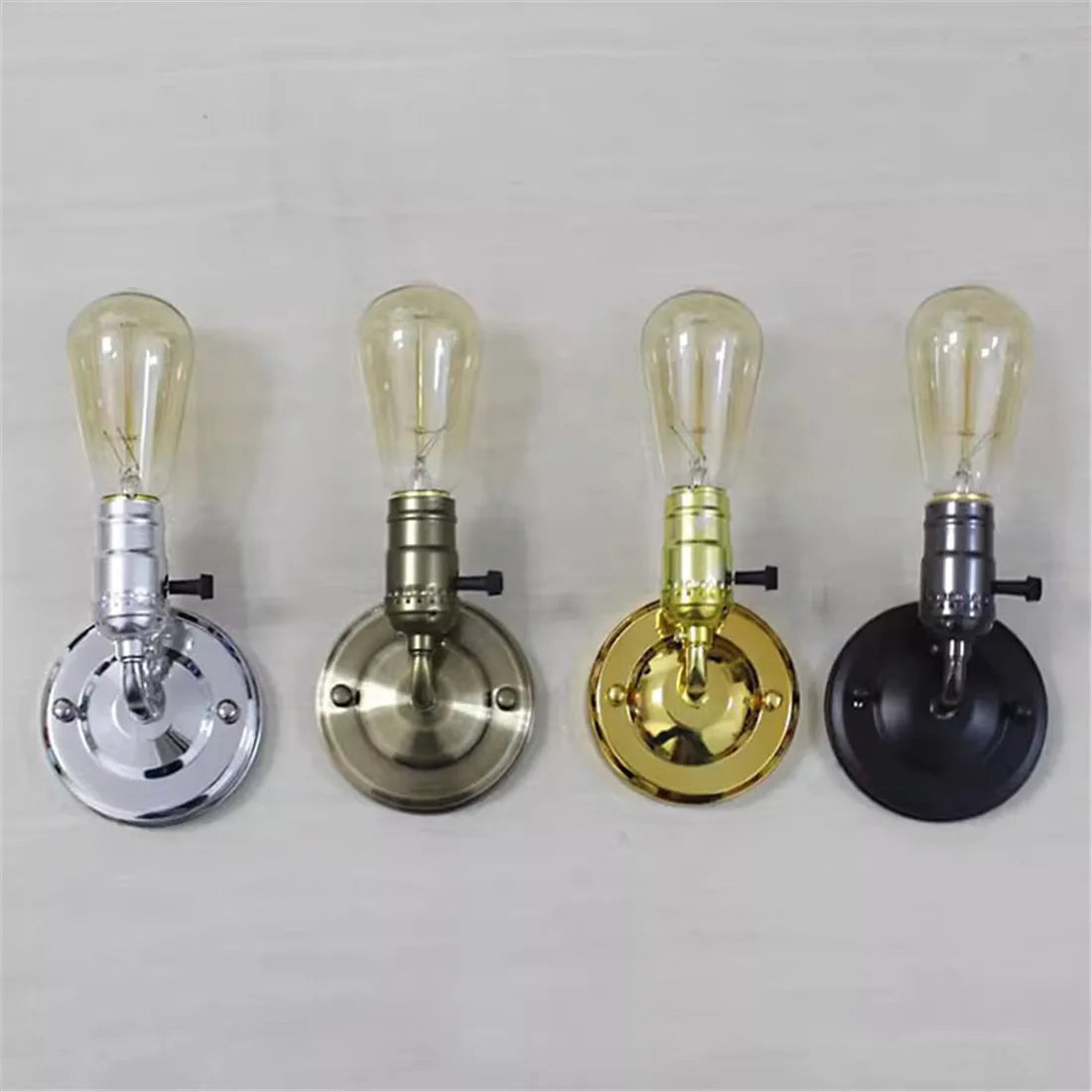 Afralia™ Black Bronze Gooseneck Wall Sconce Lamp with Switch - Industrial Vintage Farmhouse Design